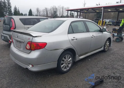 2009 Toyota Corolla S from USA, damaged, VIN 1NXBU40E19Z076280